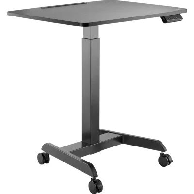 Afbeelding van SpeaKa Professional Statafel In hoogte verstelbaar Hoogte: 780 tot 1280 mm (b x d) 800 600 Zwart SP SSW 300 9957420