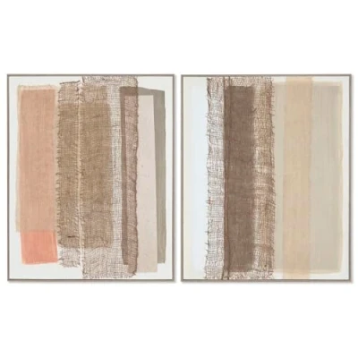 Afbeelding van Schilderij Home ESPRIT Abstract Stads 82,3 x 4,5 102 cm (2 Stuks)