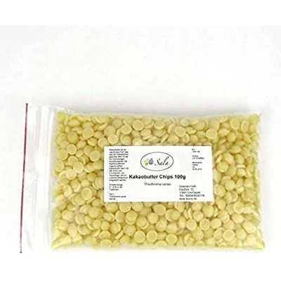 Afbeelding van Sala Cacaoboter chips pastilles levensmiddelenkwaliteit conv. 100 g zak