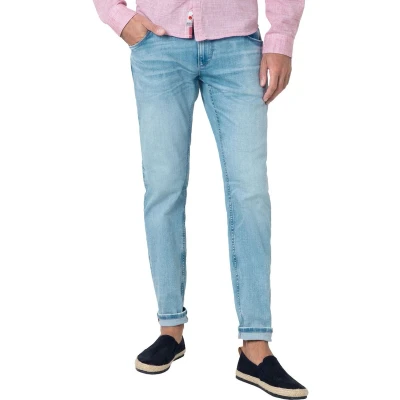 Afbeelding van TIMEZONE Heren Jeans Broeken slim SCOTTTZ Fit Blauw 29W / 32L Volwassenen
