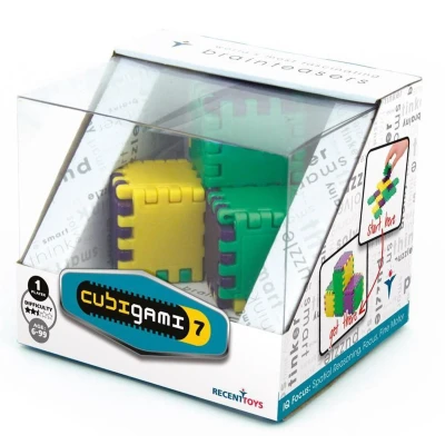 Afbeelding van Recent TOYS Brainteaser Cubigami 7 Speelgoed voor kinderen, Maat: One Size, Multi coloured