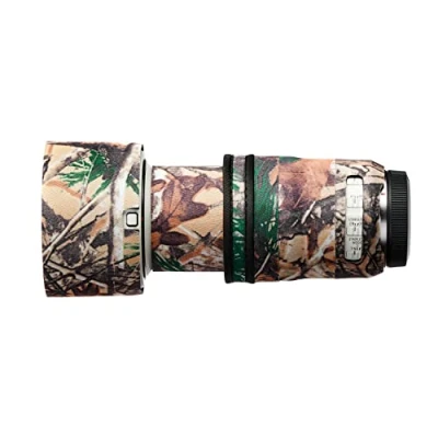 Afbeelding van easyCover Lens Oak voor Canon RF 70 200 mm f/ 4.0 L IS USM Bos Camouflage