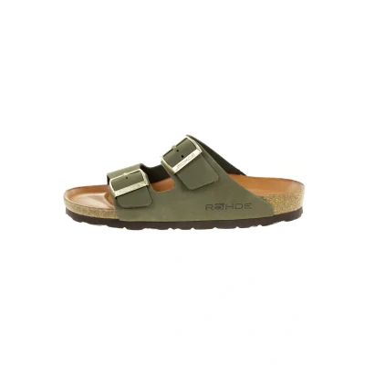Afbeelding van Slipper Rohde Women Alba 5650 Olive Schoenmaat 35