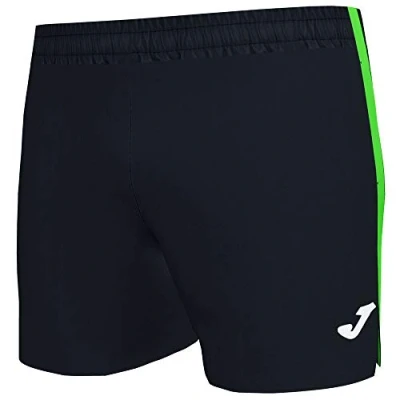 Afbeelding van Joma Elite VII heren hardloopshorts, zwart/neongroen, XL