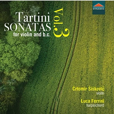 Afbeelding van Crtomir Siskovic, Luca Ferrini Sonatas For Violin And B.C. Vol. 3 (CD)