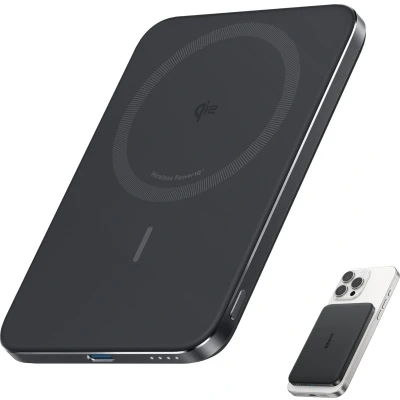 Afbeelding van Anker Nano Magnetic Wireless Power Bank(5 000 mAh 15W) Black