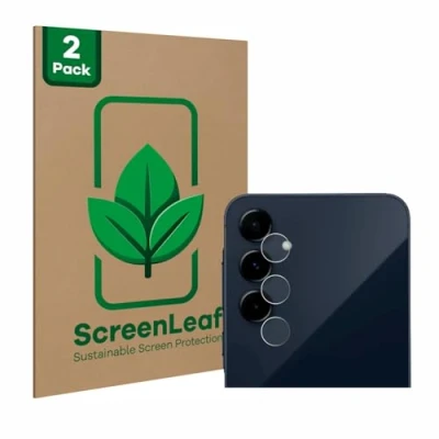 Afbeelding van ScreenLeaf Screenprotector voor Samsung Galaxy A35 5G (ALLEEN Camera Lens) Duurzame schermbescherming Folie Beschermfolie transparant (2 Stuks)