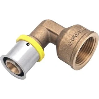 Afbeelding van VSH MultiPress perskoppeling knie 25 x 3/4 (gas) pers binnendraad