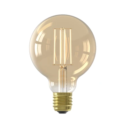 Afbeelding van LED lamp E27 Globe Calex (4W, 470lm, 2100K, Dimbaar, Goud)