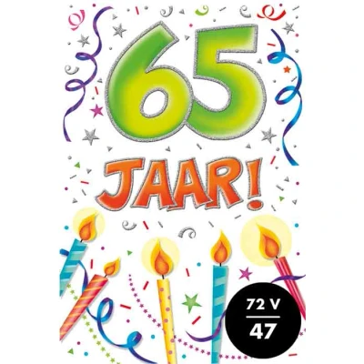 Afbeelding van Kaart That funny age 65 jaar TFA082