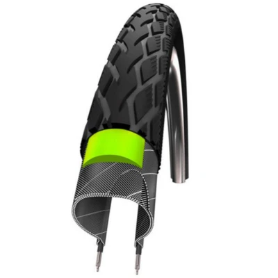 Afbeelding van Schwalbe buitenband 28x1 1/2 / 40 635 Marathon Green Guard HS 420