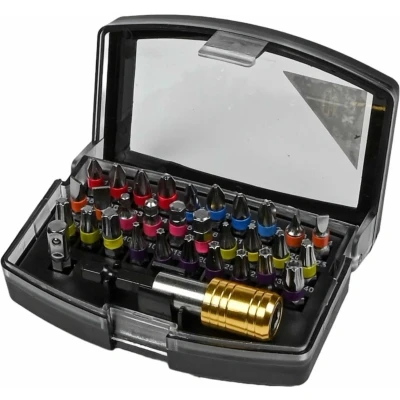Afbeelding van Benson Schroefbitset Universeel PH, PZ, Inbus &amp; Torx 32 delig