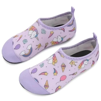 Afbeelding van Waterschoenen Kinderen Strand Zwemschoenen Jongens Meisjes Baby Water Schoenen Antislip(Roze,26/27EU)