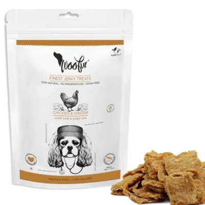 Afbeelding van Pawfect Woofur luchtgedroogde hondensnacks Kip met Gember 50 gr.