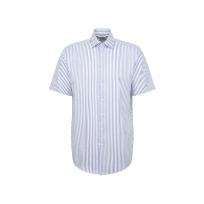 Afbeelding van Seidensticker Regular Overhemd, Heren, Maat: 41, Light blue