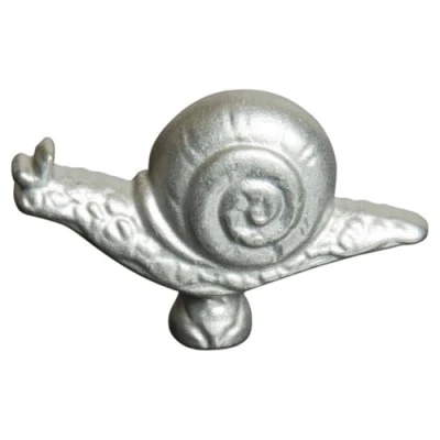 Afbeelding van Staub Deckelknopf Schnecke, Edelstahl, Silber, 8.1 x 2.29 5.09 cm, 1 Einheiten