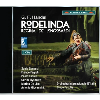 Afbeelding van Orchestra Internazionale D&#039;Italia, Diego Fasolis Händel: Rodelinda (2 CD)