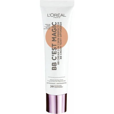 Afbeelding van 3x L&#039;Oréal C&#039;est Magic BB Cream 05 Medium Dark