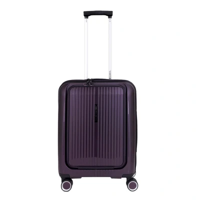 Afbeelding van Gabol Brooklyn Cabin Trolley Front Pocket morado handbagage koffer pilotenkoffer