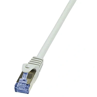 Afbeelding van LogiLink CQ3072S CAT6A S/FTP patch kabel PrimeLine AWG26 PIMF LSZH Grijs 5, 00m