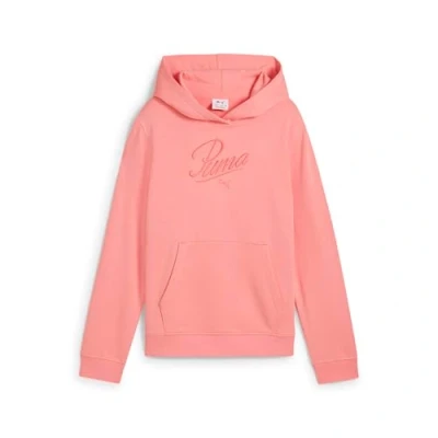 Afbeelding van Puma hoodie Ess Script roze
