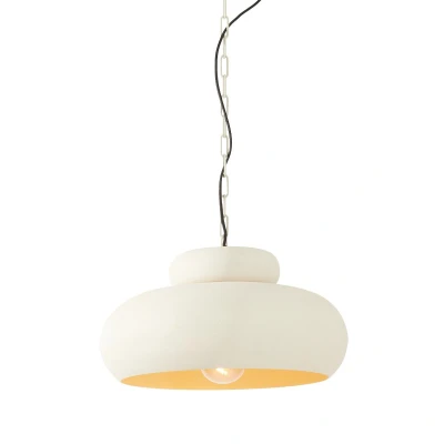 Afbeelding van Neiva Hanglamp 1 lichts 46x30 cm mat creme Modern Light &amp; Living