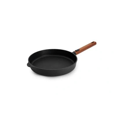 Afbeelding van WOLL EcoLogic QXR Koekenpan inductie met houten afneembare greep Ø280mm Zwart