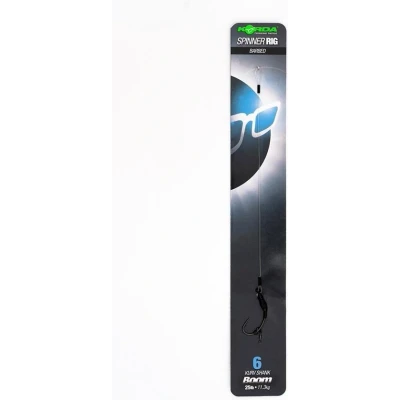 Afbeelding van Korda Spinner Rig Barbed Kurv Shank Boom 25lb (11.3kg) Maat : Haak 6