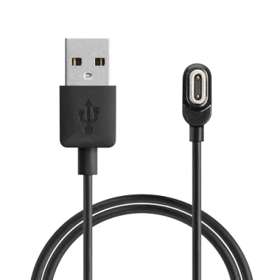 Afbeelding van kwmobile USB oplaadkabel geschikt voor imoo Watch Phone Z7 / Z8 Z9 Z10 kabel Laadkabel smartwatch in zwart