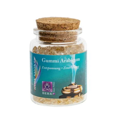 Afbeelding van Wierookhars Arabische Gom in Glas