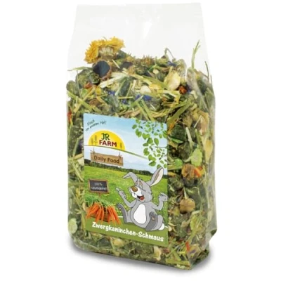 Afbeelding van JR Zwergkaninchen Schmaus 6 x 1,2kg