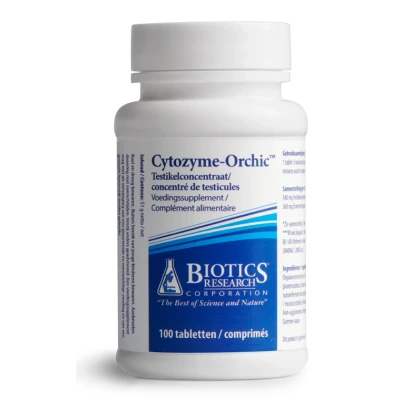 Afbeelding van Biotics Cytozyme Orchic Tabletten 100TB