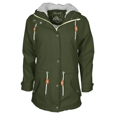 Afbeelding van Pro X Elements XPlus stretch regenjas voor dames Kira Donkergroen maat 38