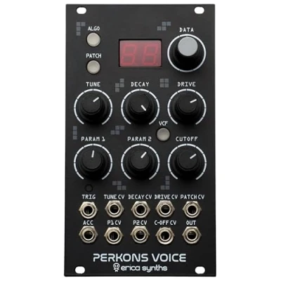 Afbeelding van Erica Synths Perkons Voice Drum modular synthesizer