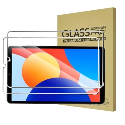 Afbeelding van FDHYFGDY 2 stuks beschermfolie voor Redmi Pad SE 8,7 inch pantserglas, krasbestendig, luchtbelvrij, hardheidsgraad 9H, displaybeschermfolie