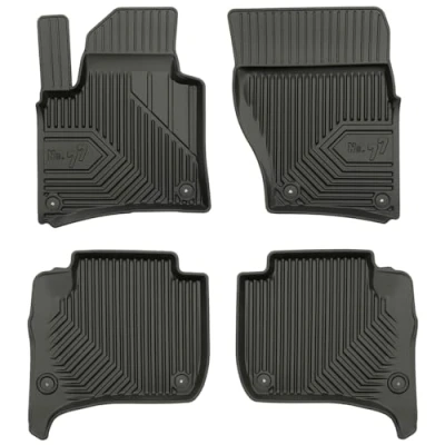 Afbeelding van M MOTOS Auto Vloermatten van rubber voor Porsche Cayenne II 2010 2017 Verbeter uw reiscomfort met Anti Slip Mat Car No.77 alle weersomstandigheden, bescherming tegen vuil