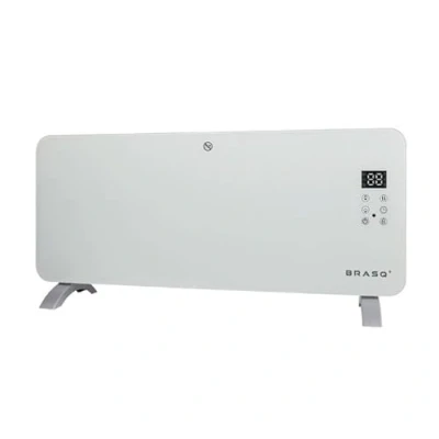 Afbeelding van BRASQ Smart Convector kachel CH200 Elektrische wit tot 2000 Watt 2 standen met wifi
