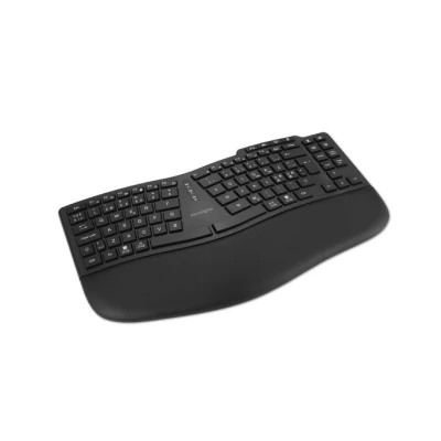 Afbeelding van Kensington Pro Fit Ergo KB675 EQ TKL toetsenbord Thuis/Werk USB + RF Wireless Bluetooth QWERTY Scandinavisch Zwart