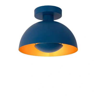 Afbeelding van Lucide SIEMON Plafonnière Ø 25 cm 1xE27 Blauw