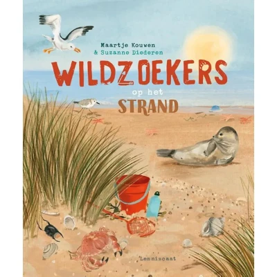 Afbeelding van Wildzoekers Op het strand (Hardback)