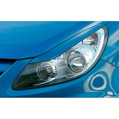 Afbeelding van Koplampspoilers compatibel met Opel Corsa D 2006 (ABS)