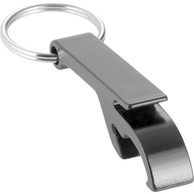 Afbeelding van Sleutelhanger Flesopener Zwart Bier bieropener