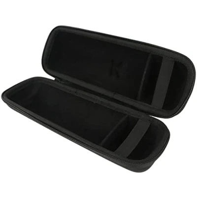 Afbeelding van Khanka Harde reistas voor Zamkol ZK202 / ZK606 Bluetooth luidspreker Tronsmart T6 Plus case beschermhoes (zwart)