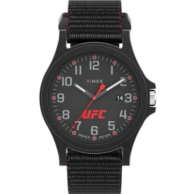 Afbeelding van Timex UFC Apex TW2V55000 Horloge Textiel Zwart Ø 40 mm