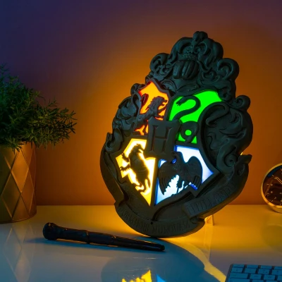 Afbeelding van Harry Potter Hogwarts Crest Lamp van Paladone