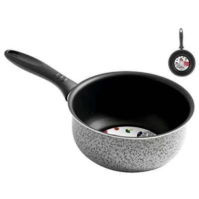 Afbeelding van HOME Steelpan Eéngreeps Non stick Salpepper 18 cm Kookpot