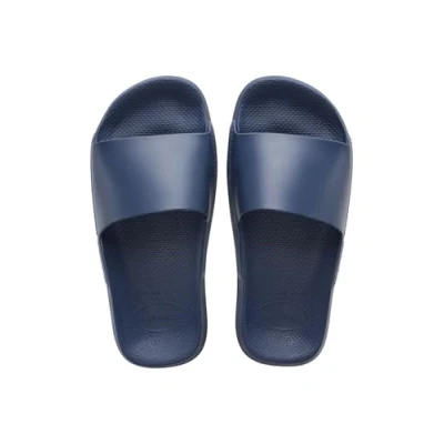 Afbeelding van Havaianas Unisex Slide Classic Sandaal, Indigo Blauw/Indigo Blauw, 3/4 UK, Blauw UK Wide