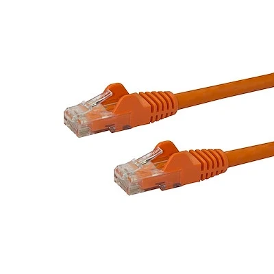 Afbeelding van UTP Category 6 Rigid Network Cable Startech N6PATC10MOR 10 m Orange