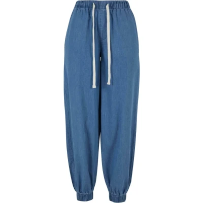 Afbeelding van Urban Classics Jeans Tapered Fit, Dames, Maat: XS, Skyblue washed