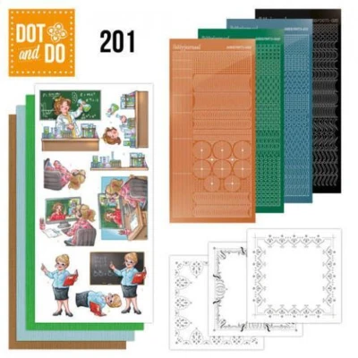 Afbeelding van Nr. 201 Dot and Do Professions Bubby Girls by Yvonne Creations